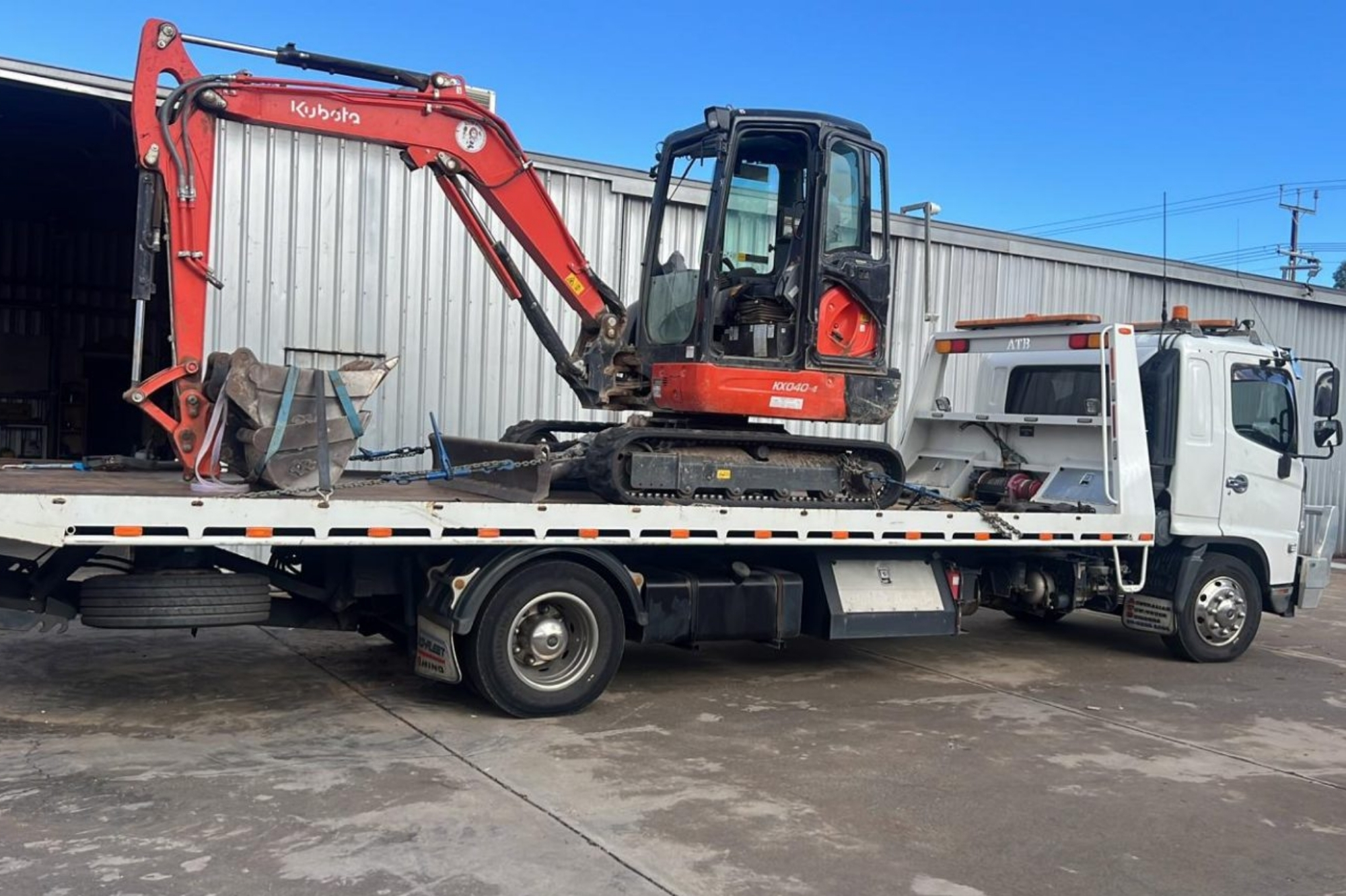 Machinery Towing in port augusta